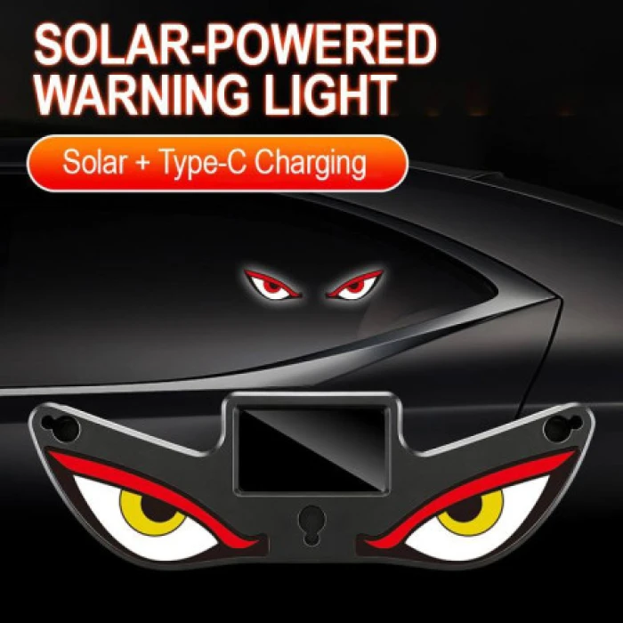 Solar Demon Eye Warning Light